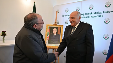 عطاف يلتقي أعضاء من الجالية الجزائرية في سلوفاكيا