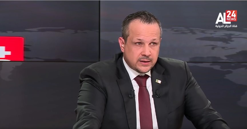 الصحفي الجزائري في قناة AL24 News مهدي غزار