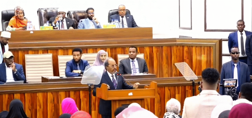 الرئيس الصومالي حسن شيخ محمود