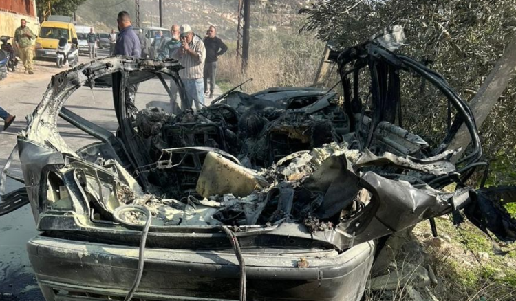 غارة إسرائيلية تستهدف سيارة جنوب لبنان