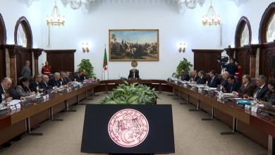 مجلس الوزراء الجزائري