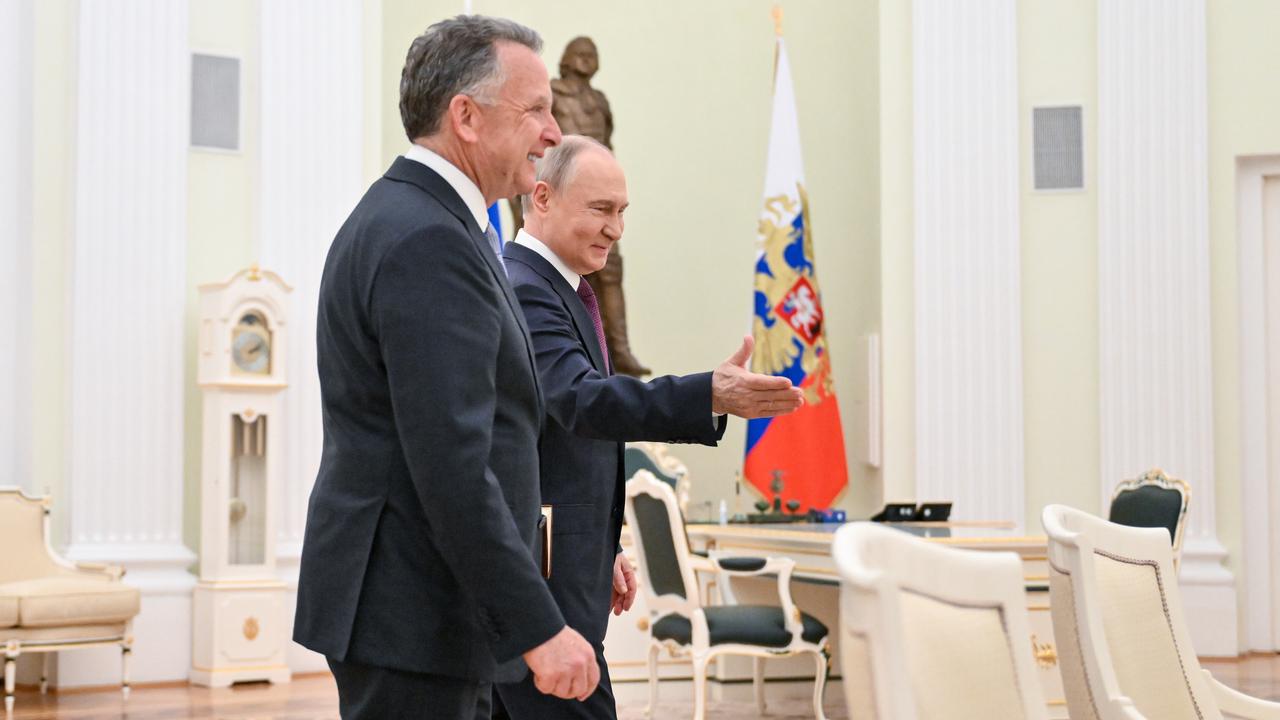 فلاديمير بوتين وستيف ويتكوف