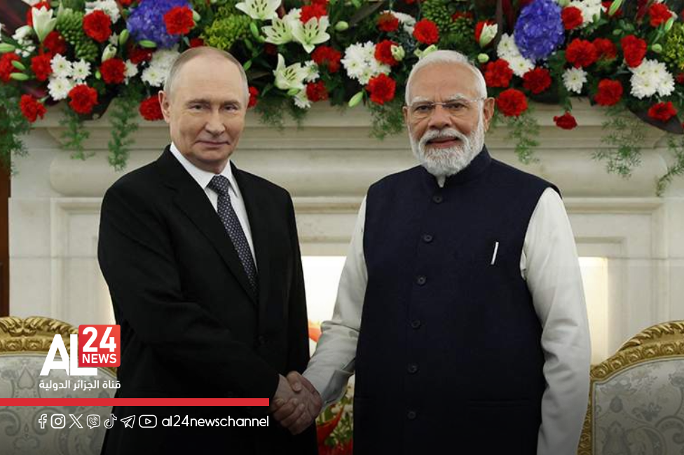 Poutine Modi commerce paix sommet New Delhi