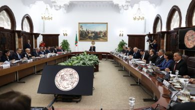 مجلس الوزراء الجزائري