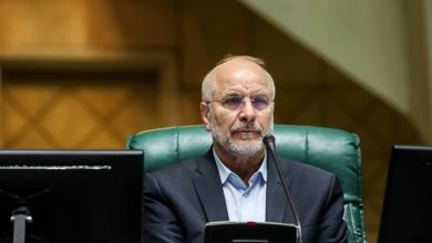 رئيس مجلس الشورى الإيراني محمد باقر قاليباف