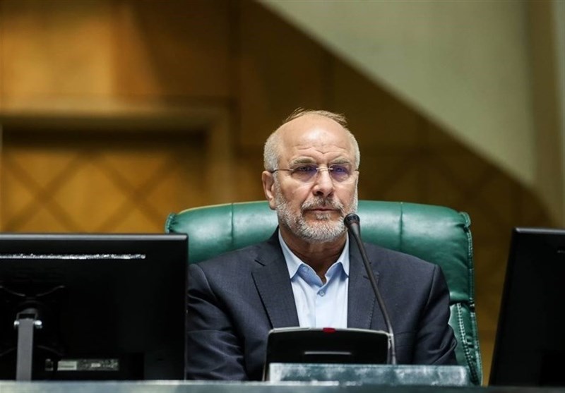 رئيس مجلس الشورى الإيراني محمد باقر قاليباف