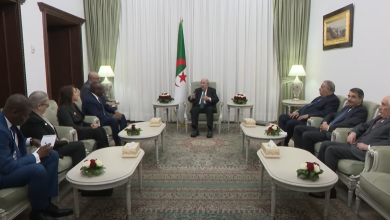 الرئيس الجزائري يستقبل الأمين العام المساعد للأمم المتحدة