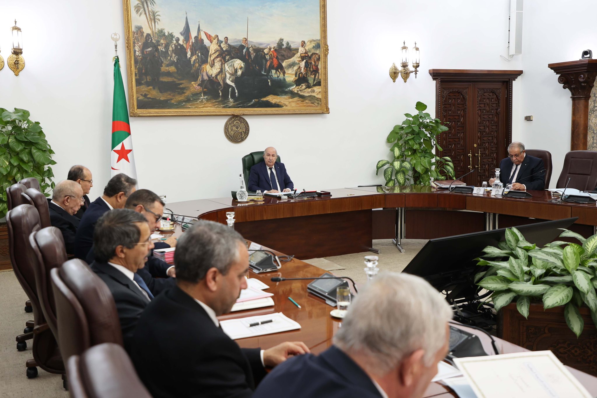 مجلس الوزراء الجزائري