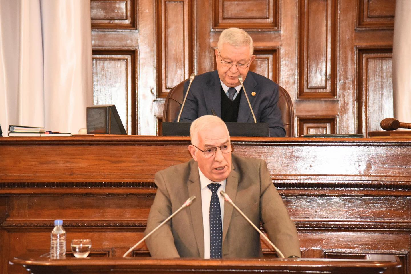 عرض مشروع قانون تجريم الاستعمار الفرنسي بمجلس الأمة