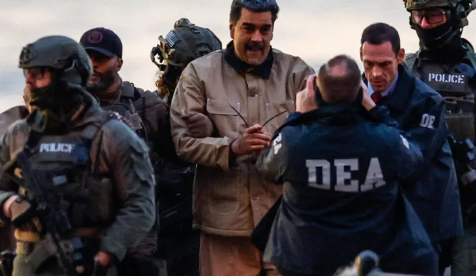 نيكولاس مادورو ينقل للمثول أمام محكمة امريكية