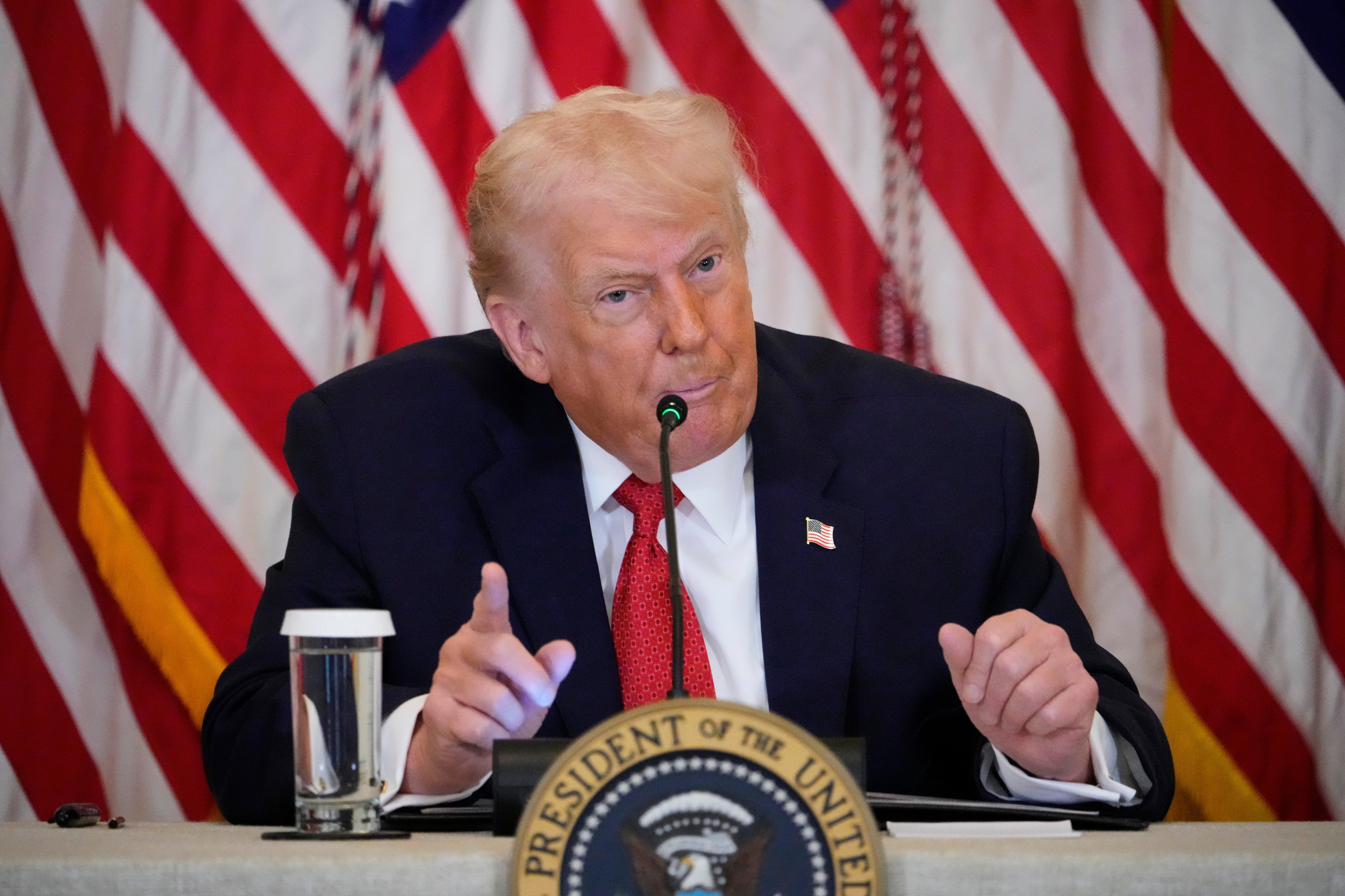 الرئيس الأمريكي، دونالد ترامب