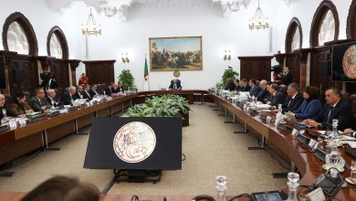 مجلس الوزراء الجزائري