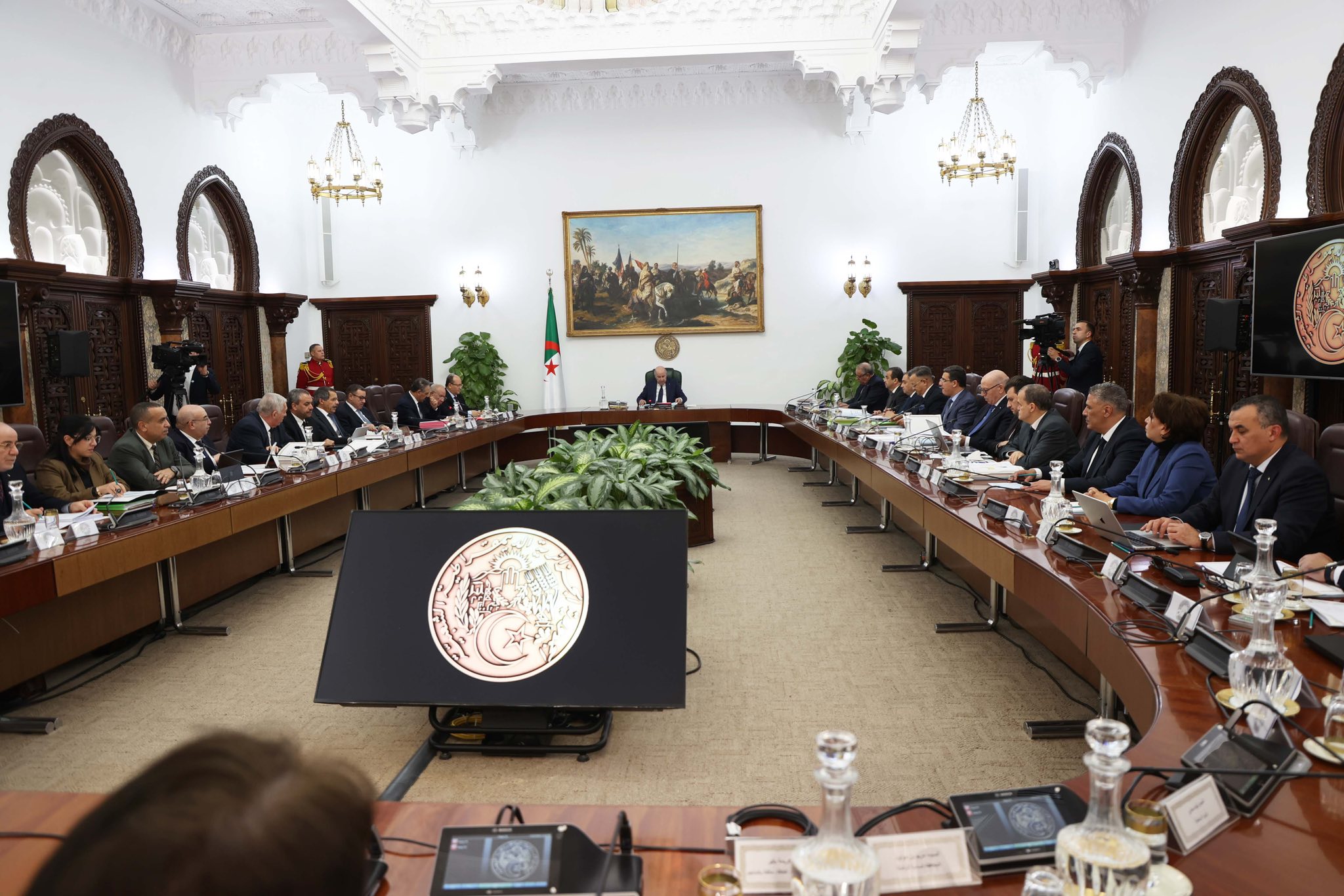 مجلس الوزراء الجزائري