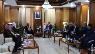 وزير الدولة وزير المحروقات والمناجم الجزائري يستقبل الرئيس التنفيذي للشركة السعودية أبونيان القابضة