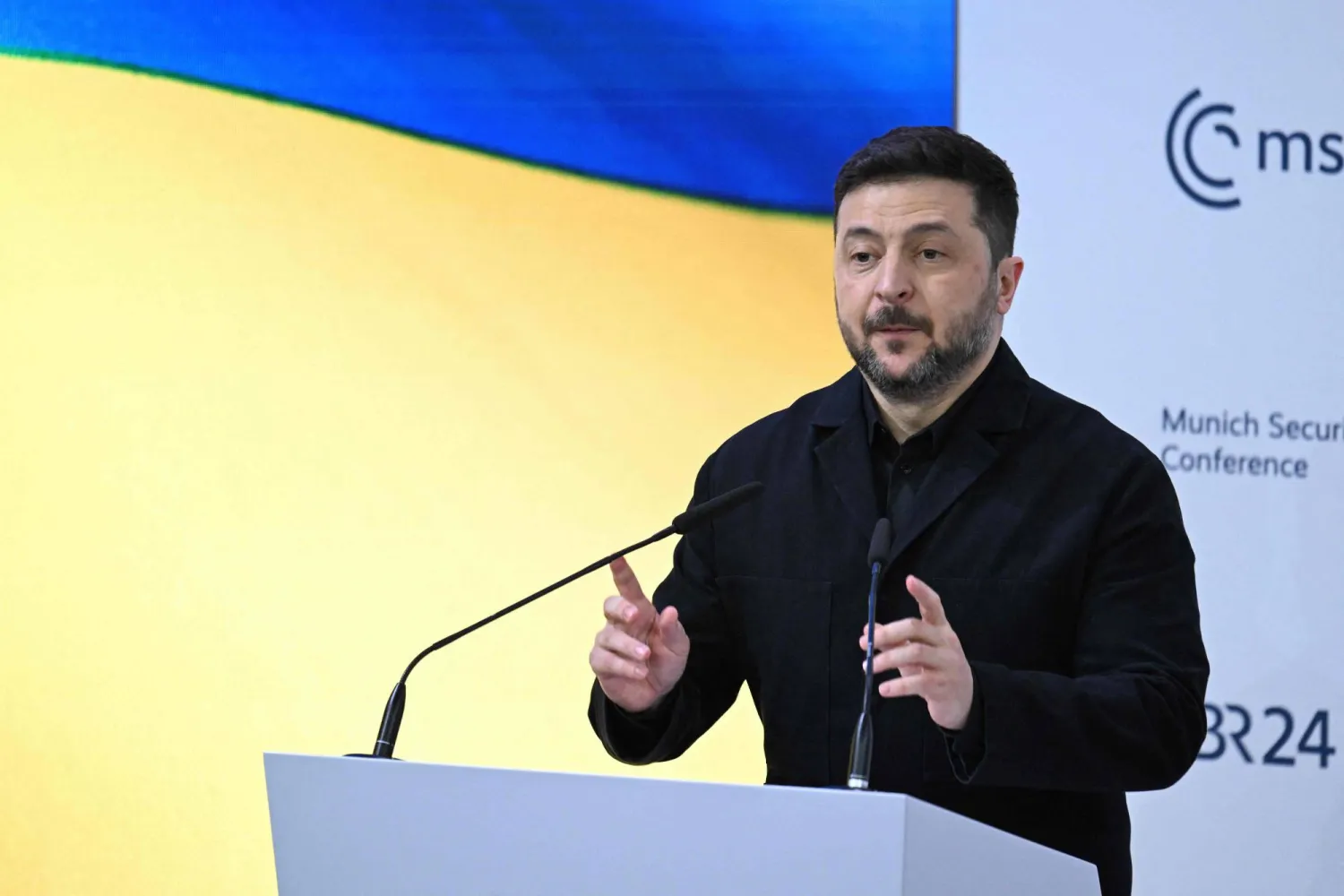 الرئيس الأوكراني فولوديمير زيلينسكي