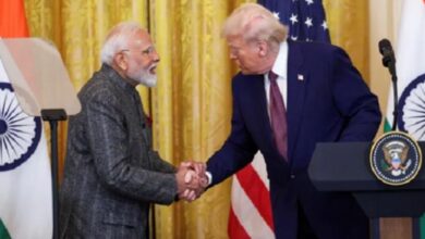 دونالد ترامب وناريندرا مودي