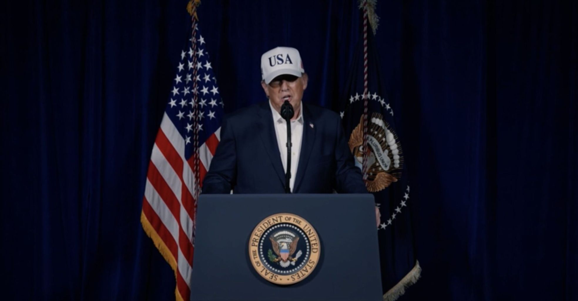 الرئيس الأمريكي دونالد ترامب