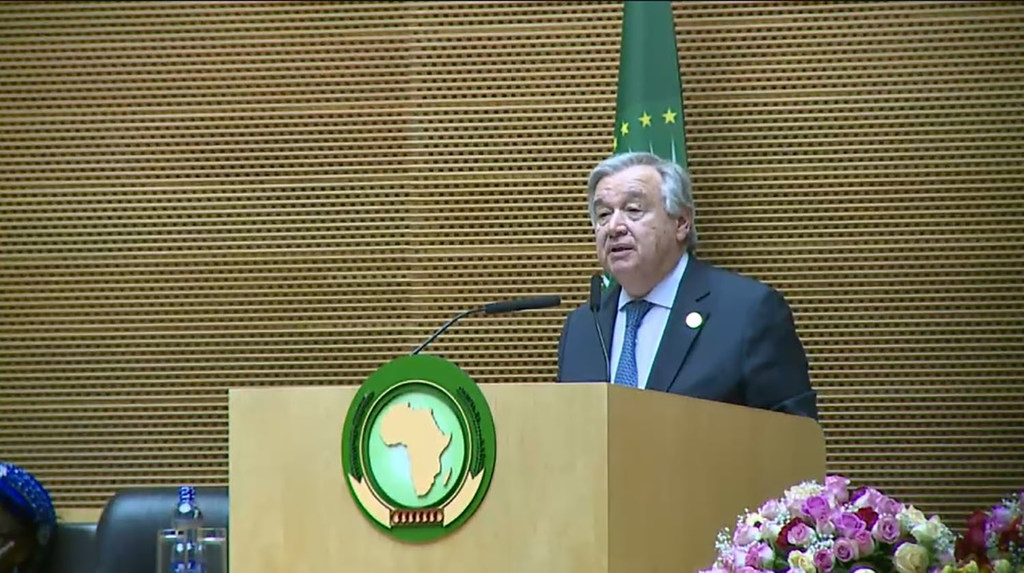 الأمين العام للأمم المتحدة أنطونيو غوتيريش