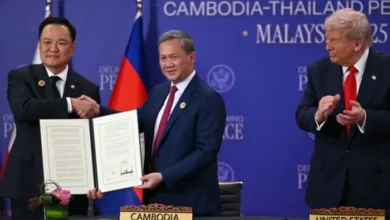 اتفاق السلام بين كمبوديا وتايلاند
