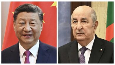 الرئيس الجزائري يوجه رسالة إلى نظيره الصيني 