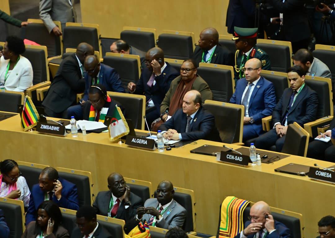 سيفي غريب يشارك في قمة الاتحاد الإفريقي ممثلا للرئيس الجزائري