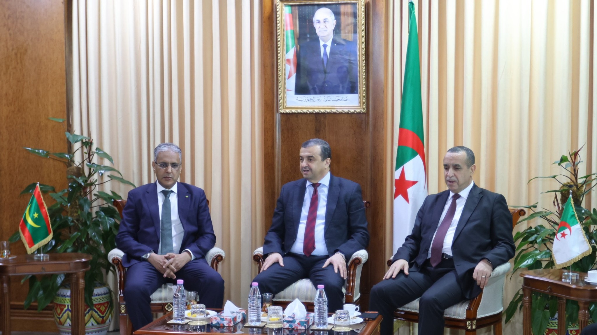 محادثات جزائرية -موريتانية