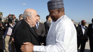 الرئيس الجزائري عبد المجيد تبون يستقبل رئيس جمهورية النيجر