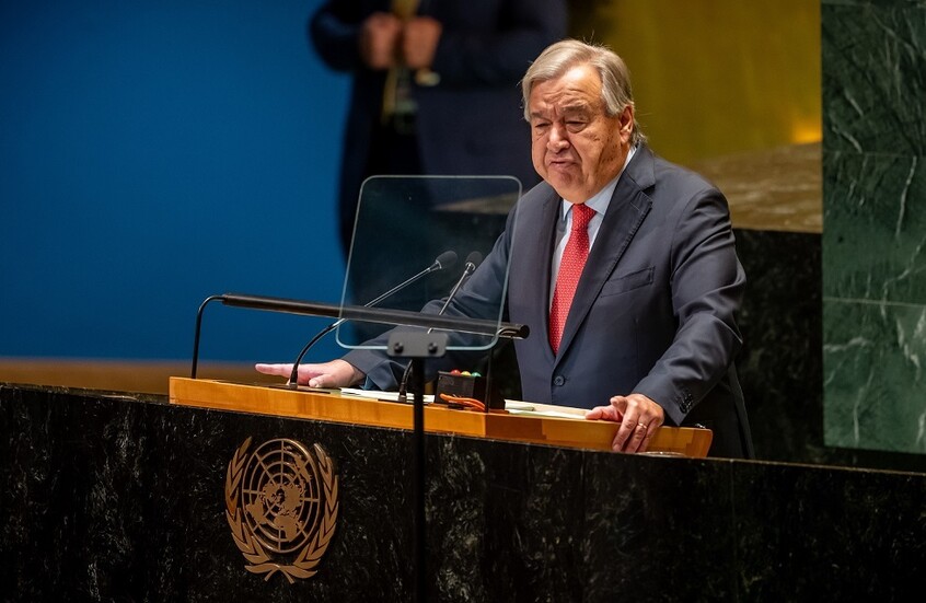 الأمين العام للأمم المتحدة أنطونيو غوتيريش