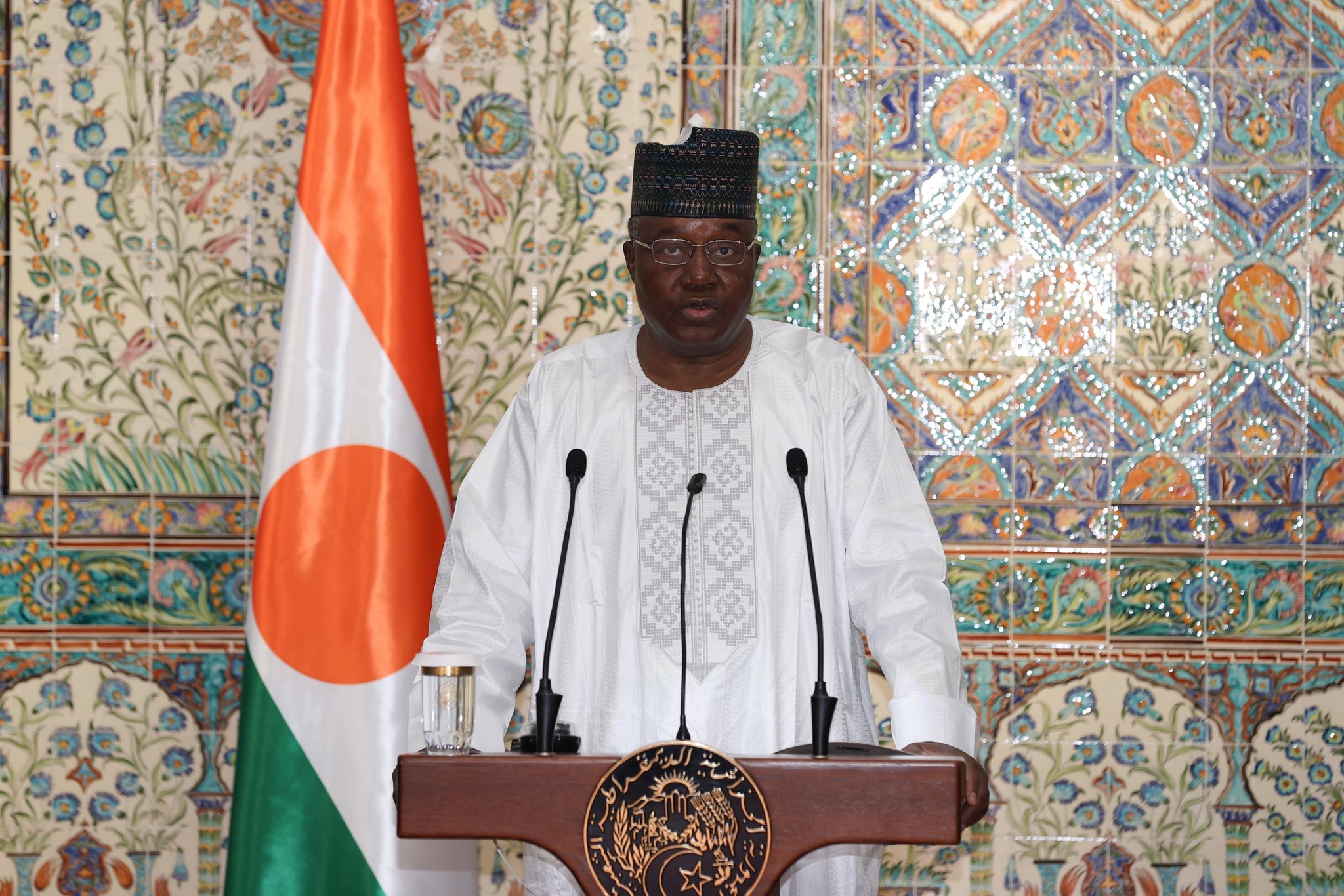 الرئيس النيجري عبد الرحمن تياني