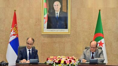 الجزائر وصربيا توقعان اتفاقيات تعاون جديدة