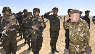 الفريق أول السعيد شنقريحة الوزير المنتدب لدى وزير الدفاع الوطني رئيس أركان الجيش الوطني الشعبي