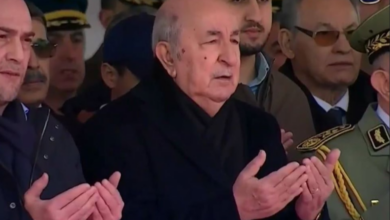 الرئيس الجزائري يشرف على مراسم تشييع جثمان الرئيس الأسبق اليامين زروال