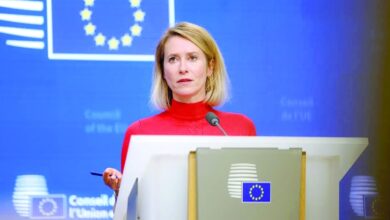 مسؤولة السياسة الخارجية في الاتحاد الأوروبي كايا كالاس