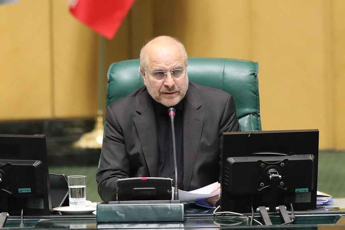 رئيس البرلمان الإيراني محمد باقر قاليباف