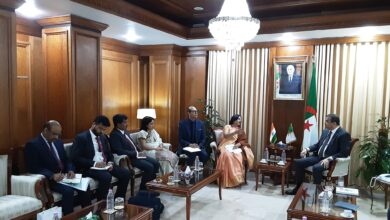 الهند مهتمة بتعزيز التعاون مع الجزائر في مجالي المحروقات والمناجم