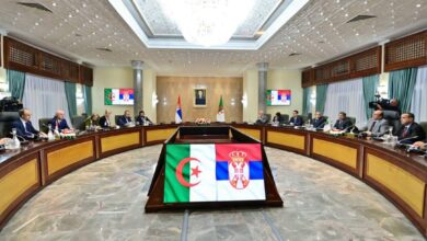 محادثات جزائرية - صربية