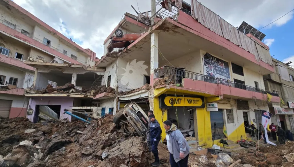 استهداف إسرائيلي لبلدة النبي شيت في لبنان