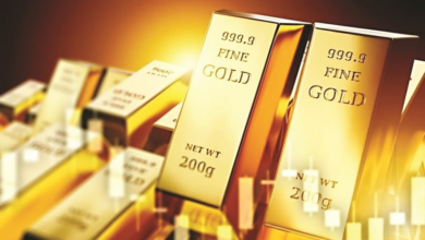 الذهب يواصل التراجع وتوقعات بتشديد السياسة النقدية