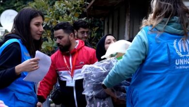 ارتفاع عدد النازحين في لبنان