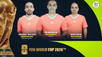 الفيفا تختار ثلاثة حكام جزائريين لإدارة مباريات المونديال