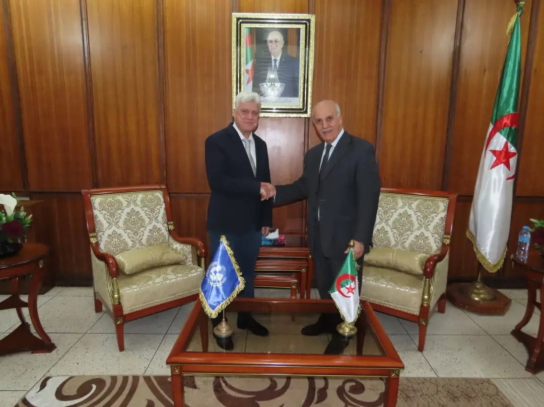 الأمين العام لوزارة الصحة الجزائرية يستقبل المدير الإقليمي لليونيسف لمنطقة الشرق الأوسط وشمال أفريقيا