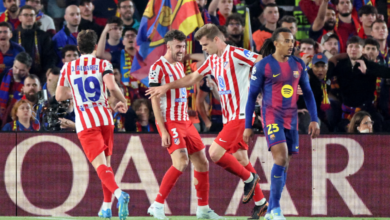 دوري أبطال أوروبا.. برشلونة يسقط على أرضه أمام أتلتيكو مدريد وباريس سان جيرمان يتجاوز ليفربول