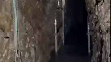 الشرطة الإسبانية تكشف عن الجزء الداخلي من نفق المخدرات المغربي