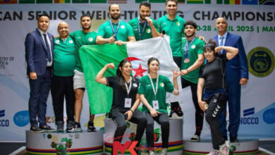 المنتخب الجزائري لرفع الأثقال أمام تحديين إفريقي وعالمي بالإسماعيلية شهر ماي المقبل