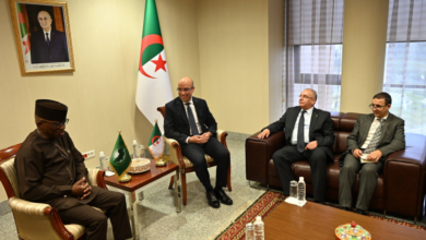 Chaib reçoit Commissaire aux affaires politiques à la paix et à la sécurité UA