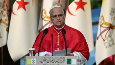 بابا الفاتيكان ليون الرابع عشر في الجزائر