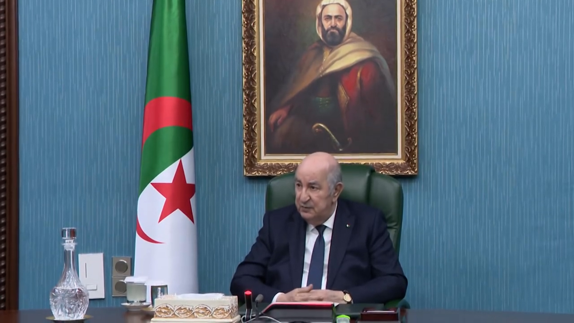 الرئيس الجزائري، عبد المجيد تبون