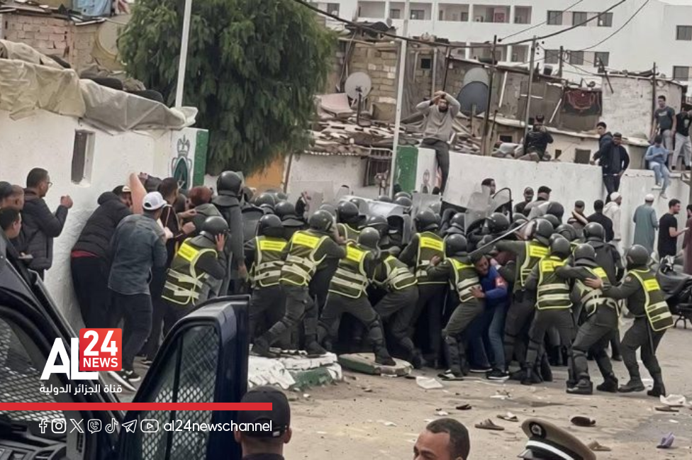 Maroc violents affrontements Casablanca démolition d’anciens militaires