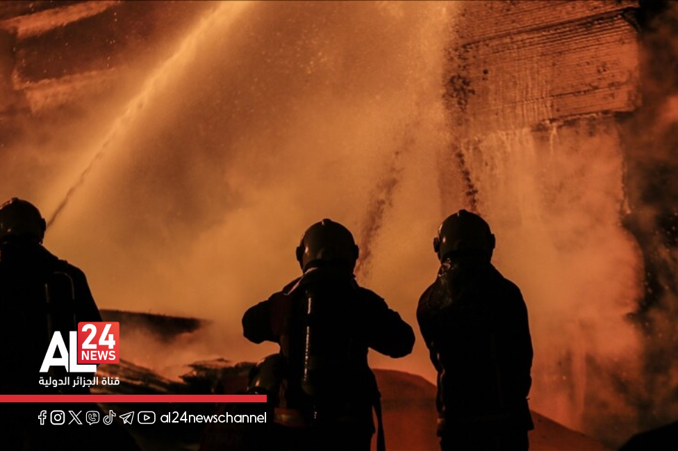 Birmanie deux morts incendie port