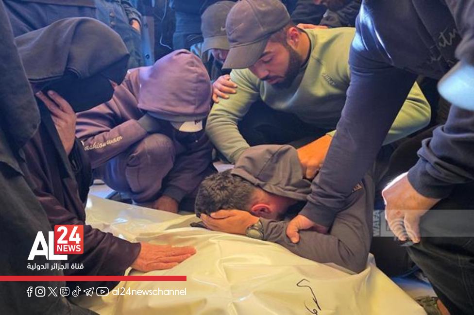 Ghaza Palestinien tombe en martyr frappe sioniste